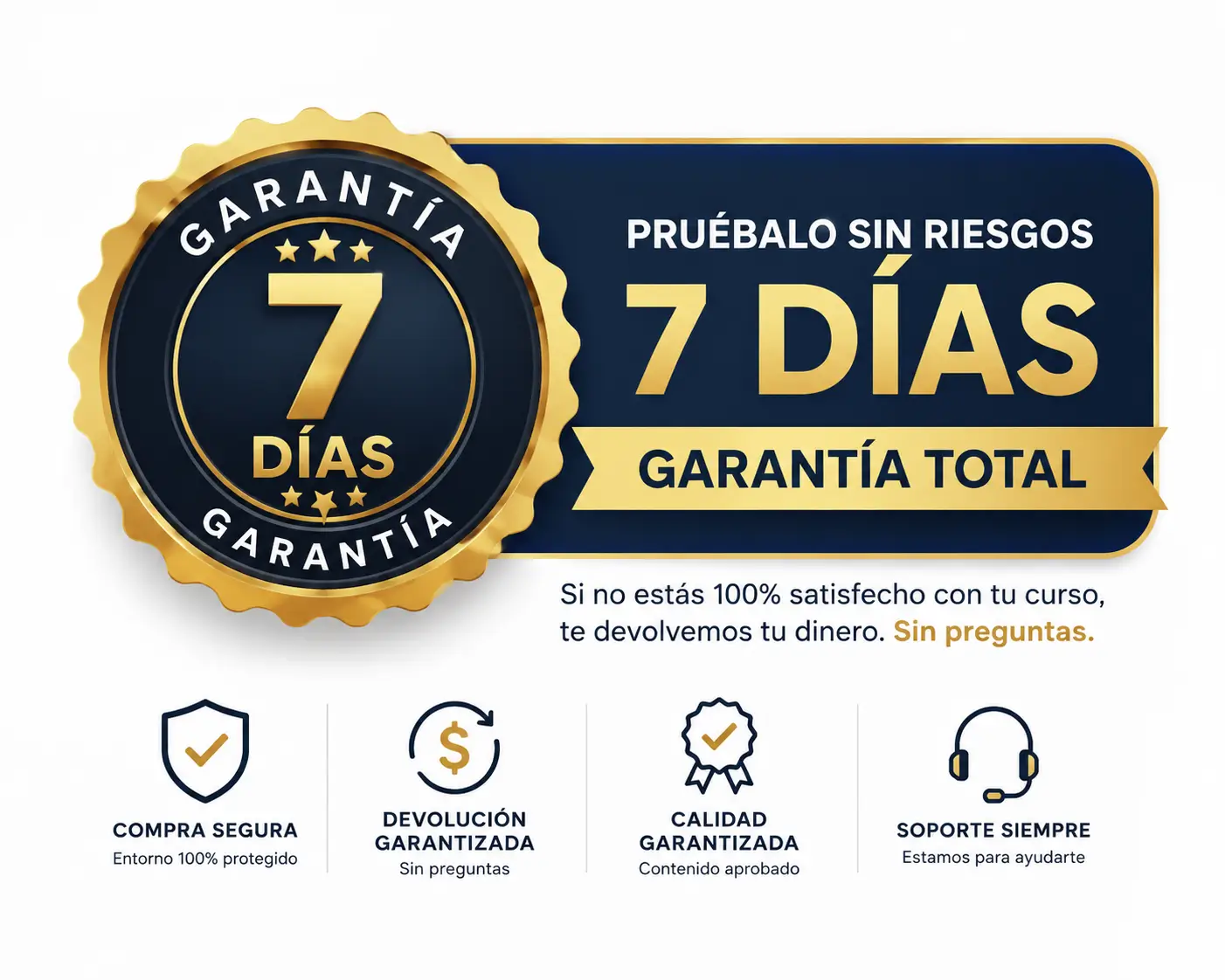 Garantía de 7 Días